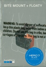    GoPro Bite Mount  Floaty ASLBM-001 for HERO7/6/5 Black New Sealed