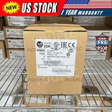 New Factory Sealed Allen Bradley 22A-V4P5N104 PowerFlex 4 AC Drive 1.0HP 120V