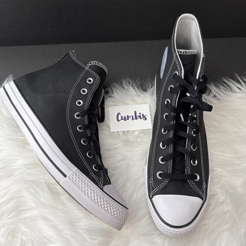 Converse Chuck Taylor All Star Hi Top Shoes Men’s Size 11.5 Black A09856C NEW - Picture 3 of 9