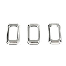  Chrome Rocker Switch Trim Bezel, Compatible with Peterbilt Keworth 