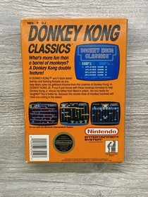 Donkey Kong Classics Nintendo NES - CIB Complete in Box! EXCELLENT Condition!