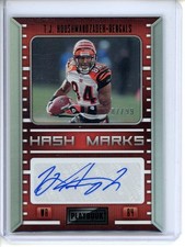 T.J. Houshmandzadeh Hash Marks /99 2022 Panini Playbook #HM-TJ