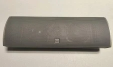 Boston Acoustics P430 Center Channel Speaker Silver Tested Excellent Condition 