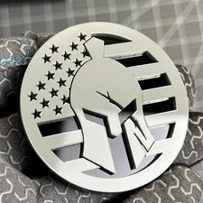 2PCS Jeep WRANGLER GLADIATOR JL Emblems – 3D Fender Badge Set