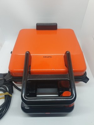 Krups Grillsystem Kontakgrill Typ 289 Orange 1800 Watt Vintage 