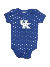 Two Feet Ahead Boys Blue Short Sleeve Bodysuit 6 Months