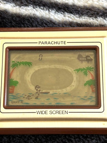 Nintendo Game & Watch Parachute PR-21 Wide Screen 1981 Tested Working From Japan