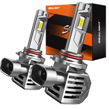 SEALIGHT Brightest 9006 Bulbs 60000LM 130W For ATV  Powersports, 2025 Version C