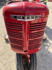 Farmall C Ih Tractor Nice Original Repainted Front Grill W/ Emblem