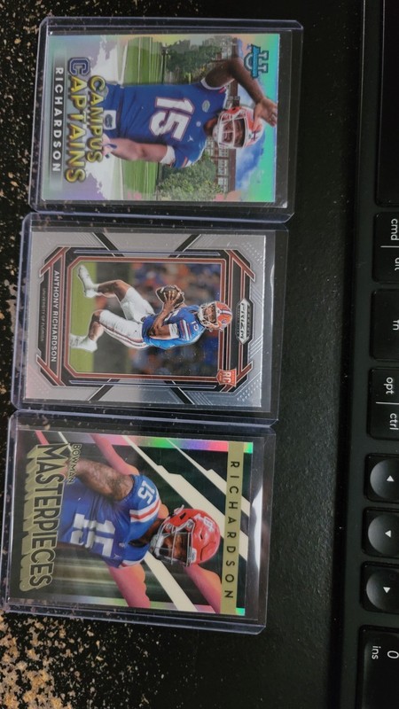 Indianapolis Colts quarterback Anthony Richardson NFL football Card Lot