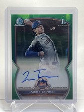 Zach Thornton Bowman 2023 Green Lava /99 Auto
