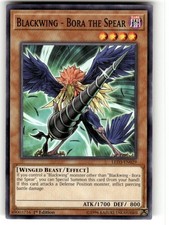 Blackwing - Bora the Spear LED3-EN029 1st Common YUGIOH NM