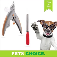 Dog Nail Clippers and Trimmer with Safty Guard & LED Lights & 5X Magnifier