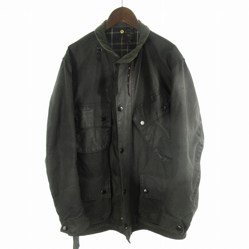 Barbour NATO 70s International Suit Oil Wax Jacket Bl… - Gem