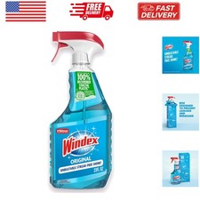 All-Purpose 23oz Eco-Friendly Glass & Window Cleaner with  Blue Scent 0.32 per fl oz