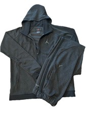 Nike Air Jordan Dri-Fit Slim Fit Sport Full Zip Hoodie and Pants Set - Size L