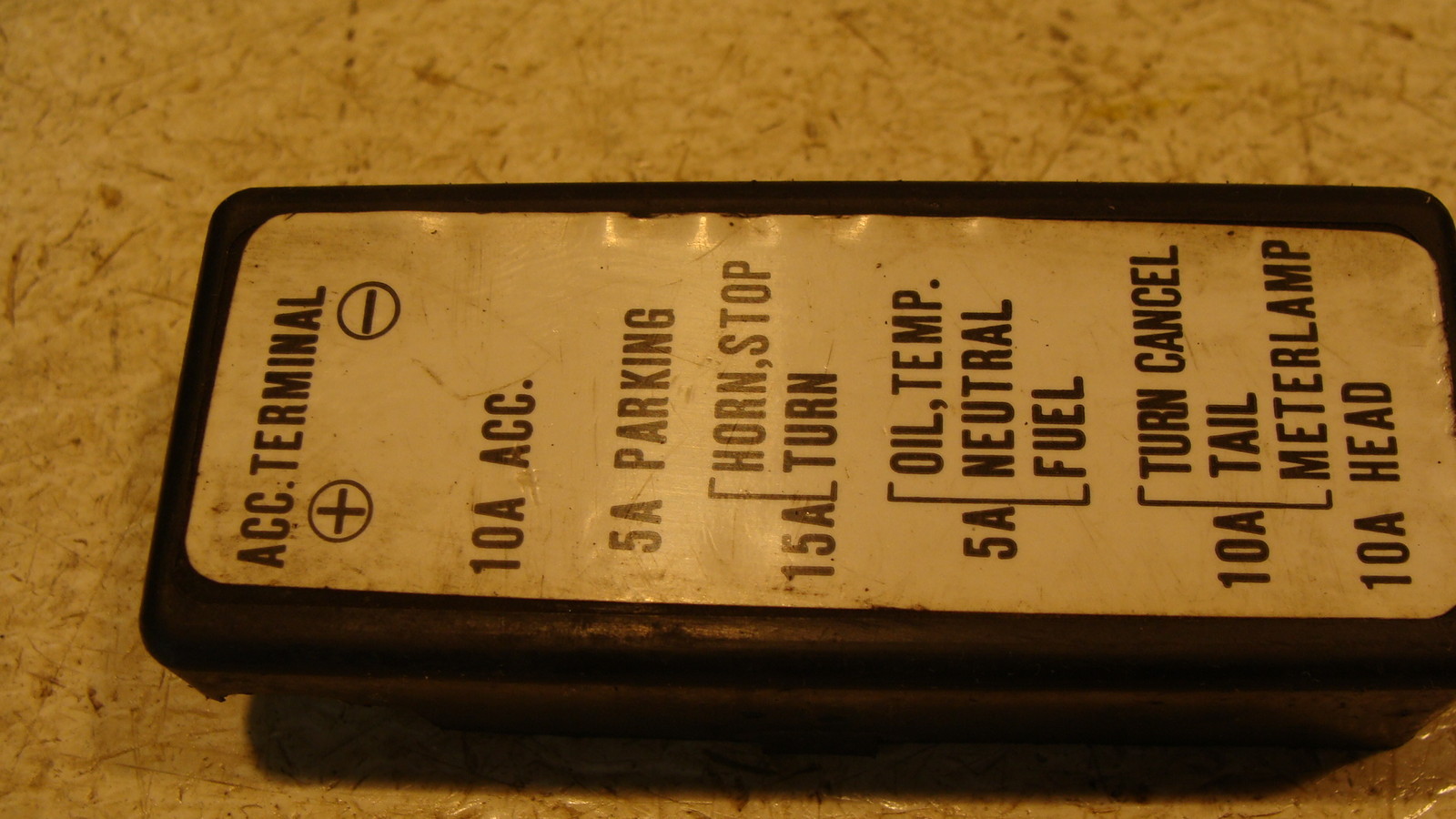 BMW K1100 LT RS 1995 1100 K (S231) FUSE BOX COVER eBay