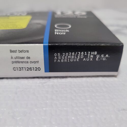 Genuine Epson 126 High-Capacity Black Ink Cartridge Pack EXP 05/2026 FOR EPSON - Picture 7 of 7
