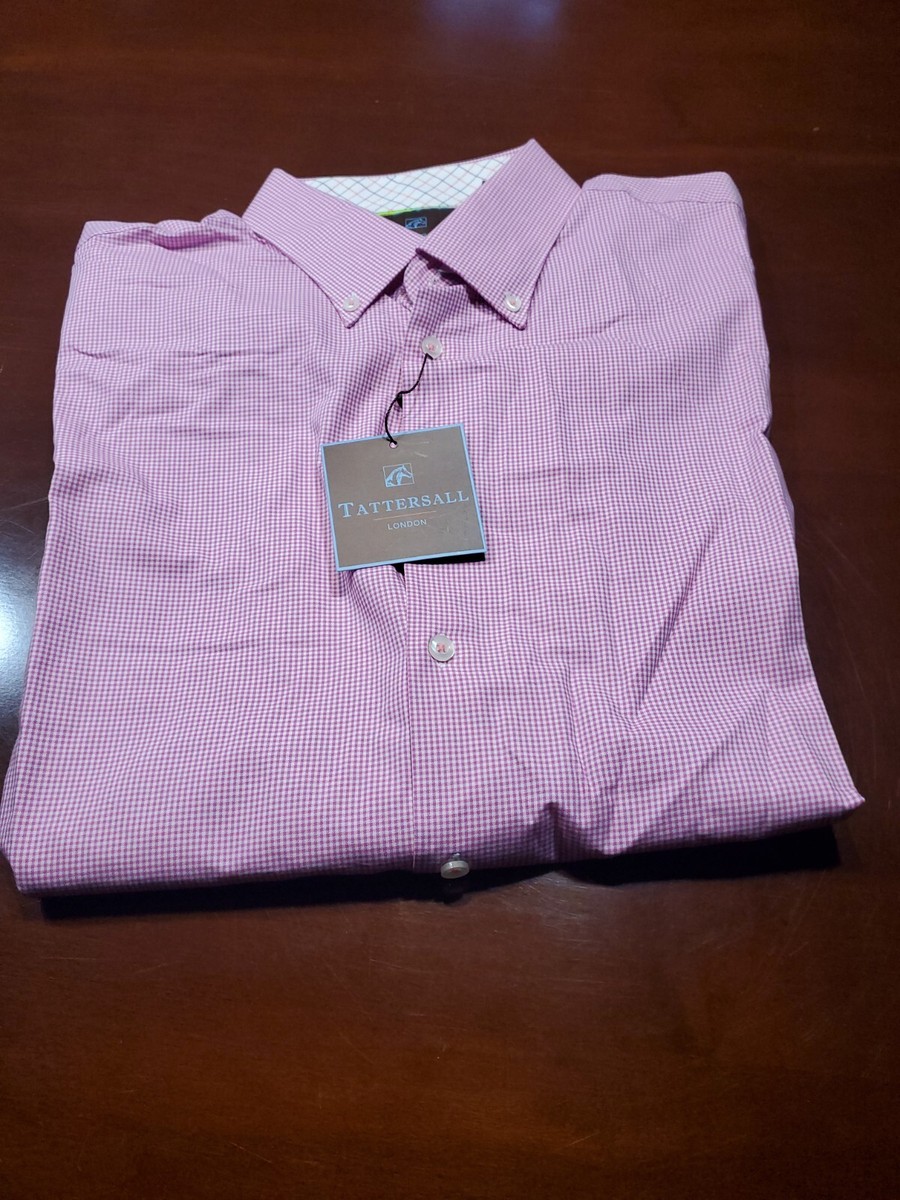 chocolate brown dress shirt mens Solid Iridescent Cotton Shirt 15.5 34/35