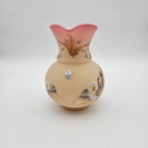 Brocca Fenton Burmese abbondante frutta raccolta 7" LE #1490/2250 BRILLA - Foto 6 di 15
