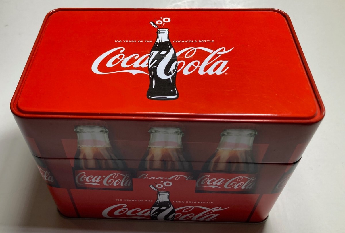 COCA-COLA RECIPE TIN COLLECTION 78 Recipe Cards 22 Blank Cards