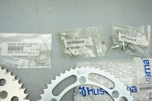 Juego de cadenas Regina engranaje rueda dentada chain Husqvarna SMS4 SMR 125 Enduro M539 - Imagen 12 de 15