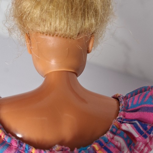 Barbie Doll 1966 Taiwan Blonde Blue Eyes Twist N Turn Dress Boots 60s Mattel - Picture 4 of 7