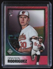 2023 TOPPS TRANSCENDENT CHROME GRAYSON RODRIGUEZ Rookie /5 #20