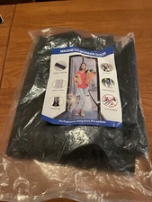 Magnetic Screen Door with Heavy Duty Strong Magnets and Mesh Curtain Transparent