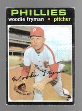 1971 Topps #414 Woodie Fryman *VG* Philadelphia Phillies