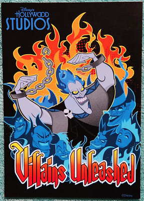 Event Flyer From Disney's 1st Ever Villains Unleashed After Hours Party