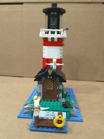 LEGO 5770 CREATOR Lighthouse Island 100% Complete w/ Figure, 3  Manuals & Box
