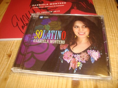 GABRIELA MONTERO Solatino WARNER CLASSICS CD NEW Signed NEU Signiert
