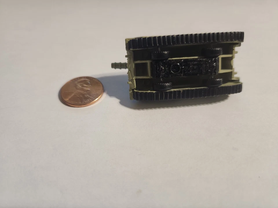 Micro Machines MILITARY G.I. Joe Merkava MK3 Tank Green Camo Blue Shield Symbol - Image 4 of 4