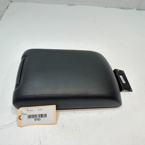 Ford Explorer 2011-2019 segunda fila consola trasera cubierta de almacenamiento tapa de cuero OEM negro - Imagen 16 de 17