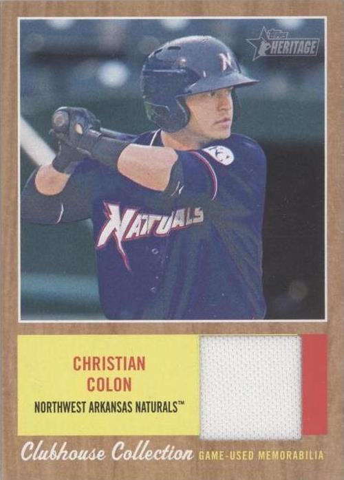 2011 Topps Heritage Minor League Edition - Christian Colon #CCR-CC - 1 of 1