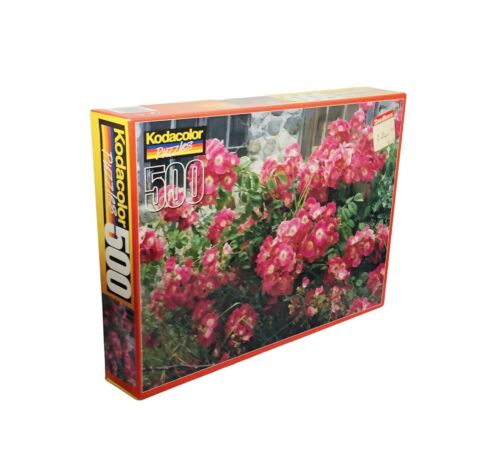 Kodacolor Roses in Washington Puzzle 500 Piece 13" x 19" Vintage NOS Sealed - Picture 2 of 4