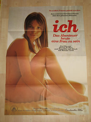 Ich das Abenteuer heute eine Frau zu sein -KinoPlakat A1- CLIMAX Renate Carol  
