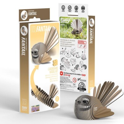 Fantail 3D Cardboard Model Kit Eugy New