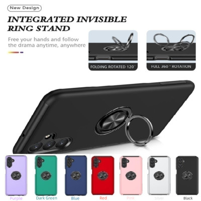 For Samsung Galaxy S26 S25 S24 S22 S20 Shockproof Magnetic Ring Stand Phone Case