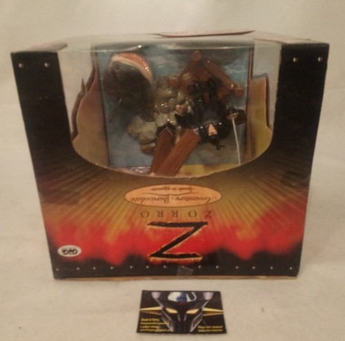 ZORRO Playset AVVENTURE SPERICOLATE SQUALO IN AGGUATO 2005 GIG, NEW SEALED! - Imagen 5 de 6