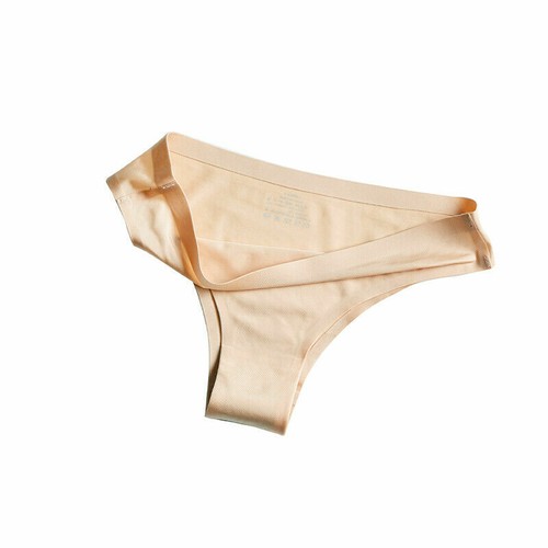 Damen Eisseide G-Saiten nahtlose Yoga-Höschen Tangas Dessous Unterwäsche - Bild 8 von 18