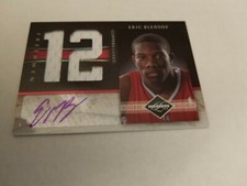 Eric Bledsoe 2010-11 Panini Limited Freshman Jumbo Autograph Auto Jersey RC /99
