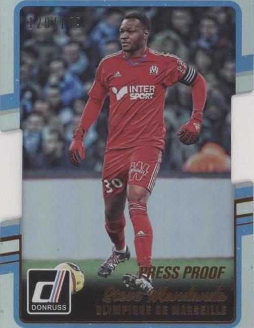 2016-17 Panini Donruss Steve Mandanda #112 for sale | eBay