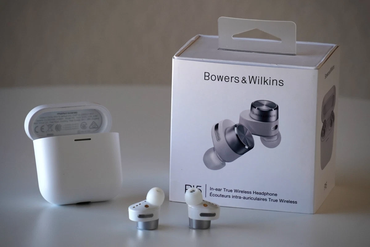 Bowers Wilkins PI5 In Ear True Wireless Bluetooth Earbuds White
