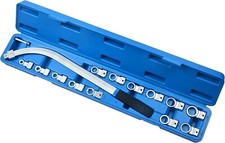 CHIAVE PER PULEGGIA TENDICINGHIA CON ADATTATORI INTERCAMBIABILI POLIGONALE TORX