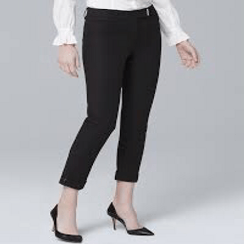 White House Black Market black size slim crop pants