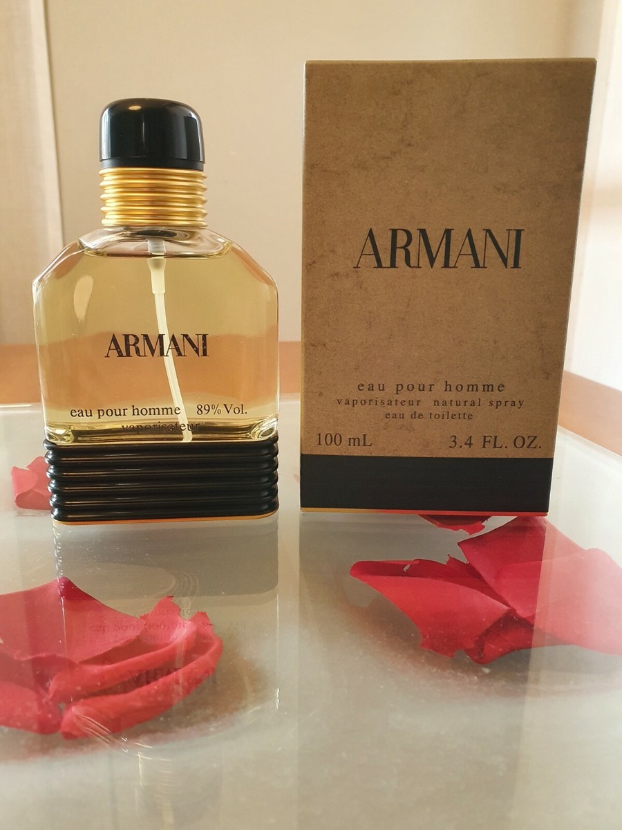 VINTAGE ARMANI EAU POUR HOMME EDT 100 ml SPRAY. COSMAIR. | eBay