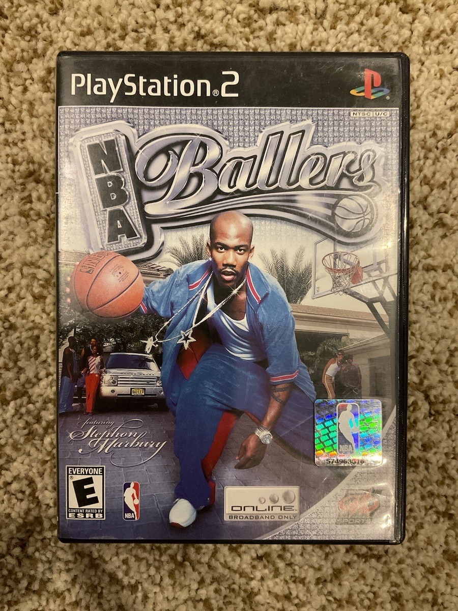 NBA Ballers (Sony PlayStation 2, 2004) PS2 Game - Complete