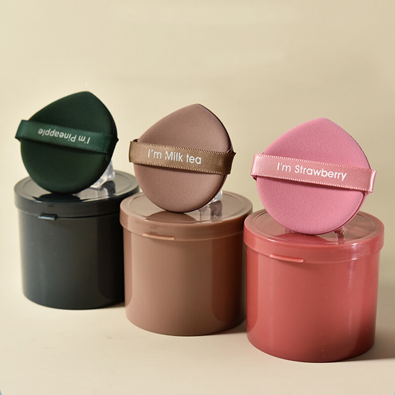 Lurrose 12 Stück Make-up Schwämme – Air Cushion Puffs Für Foundation & Puder | Nass & Trocken Verwendbar, Rosa